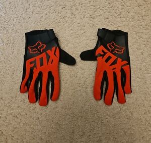 Fox Racing Ranger Gloves | Red & Black